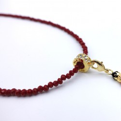 Red cristal necklace