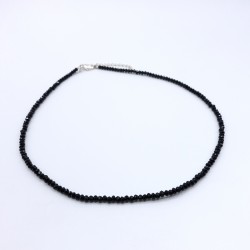 Black cristal necklace