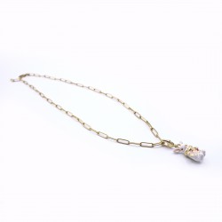 Collier doré pour charms