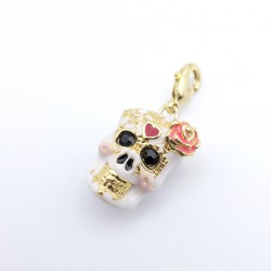 Mexican skull charm