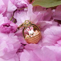 Easter basket charm