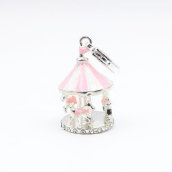 Charm carrousel argent