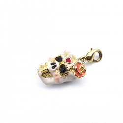 Mexican skull charm