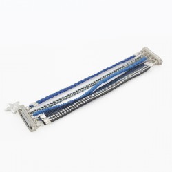 Magnetic cuff bracelet blue...