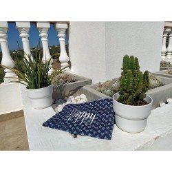 "Happy" large clutch bag...